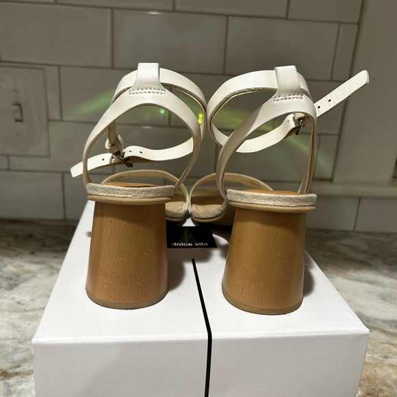 Dolce Vita Hazel Iridescent Block Heel Sandals - Picture 3 of 7